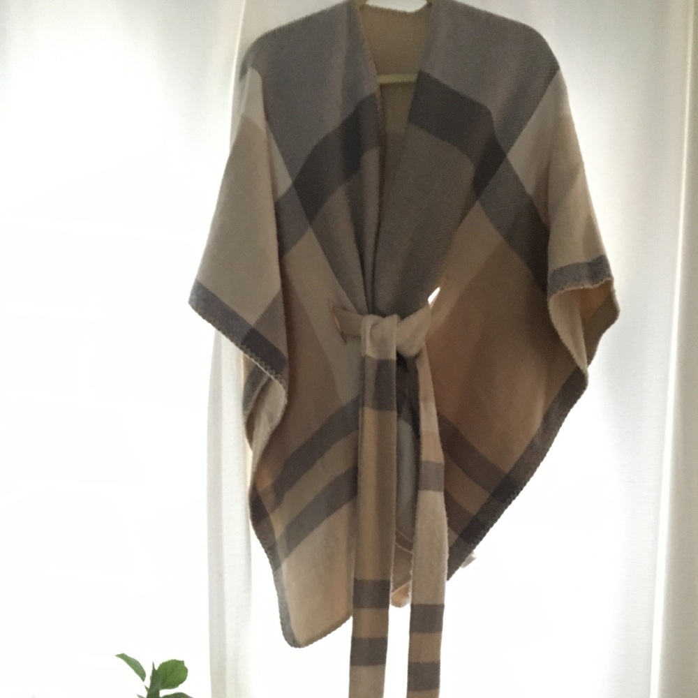 Belted Poncho